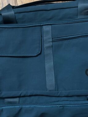 Navy Blue Alo yoga Travel Tote Bag with Front Pockets